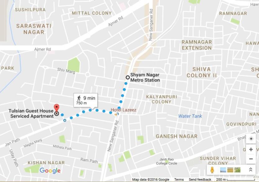 Tulsian Guest House & Apartments Jaipur Luaran gambar